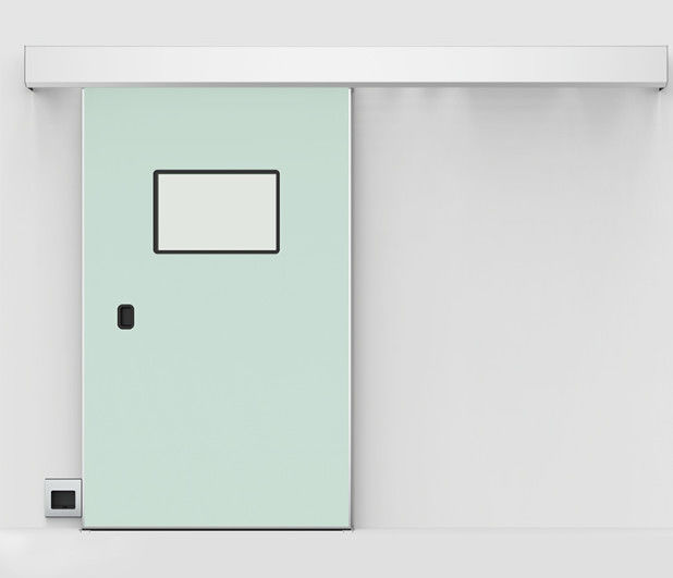 ICU Stainless Steel Hospital Door Aluminium Alloy Operation Theatre Door 1.0mm
