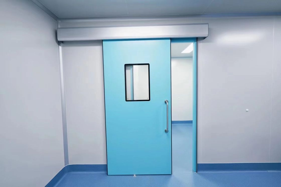ICU Stainless Steel Hospital Door Aluminium Alloy Operation Theatre Door 1.0mm