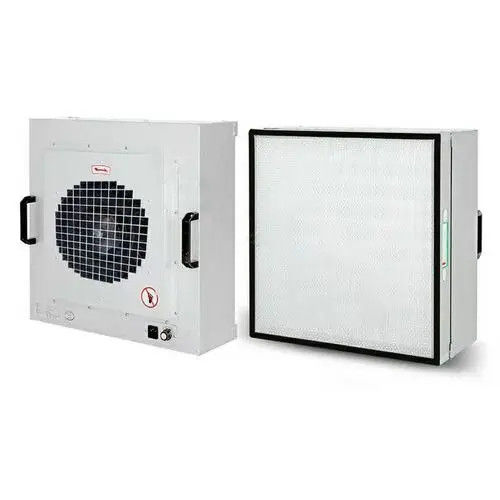 SUS304 Reverse Flow Fan Filter Unit 600m3/H External Static Pressure High Efficiency