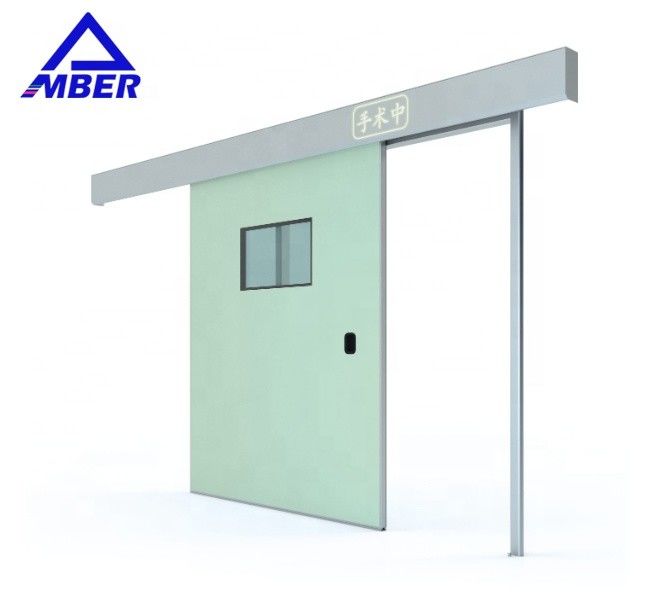 Stainless Steel Automatic Hospital Door With Customized Colors