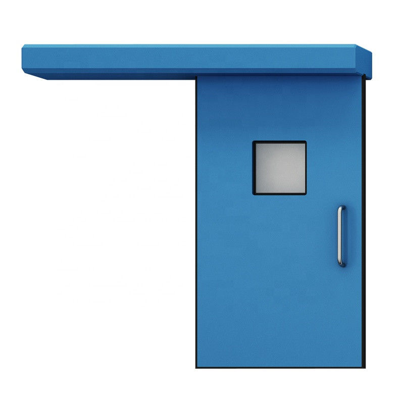 Aluminum Automatic Pharmaceutical Clean Room Door 1.0mm For Hospital Laboratory