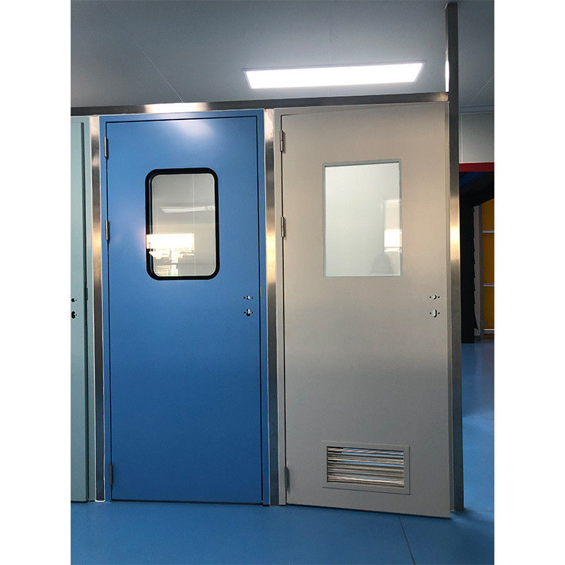 Fireproof Stainless Steel Security Doors 900*2100m For Food Factory Laboratory