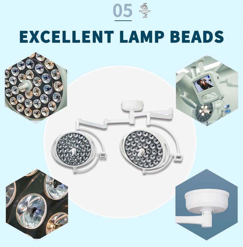 50Hz 60Hz LED Surgical Light LED Shadowless Operating Lamp Integral Reflection Type