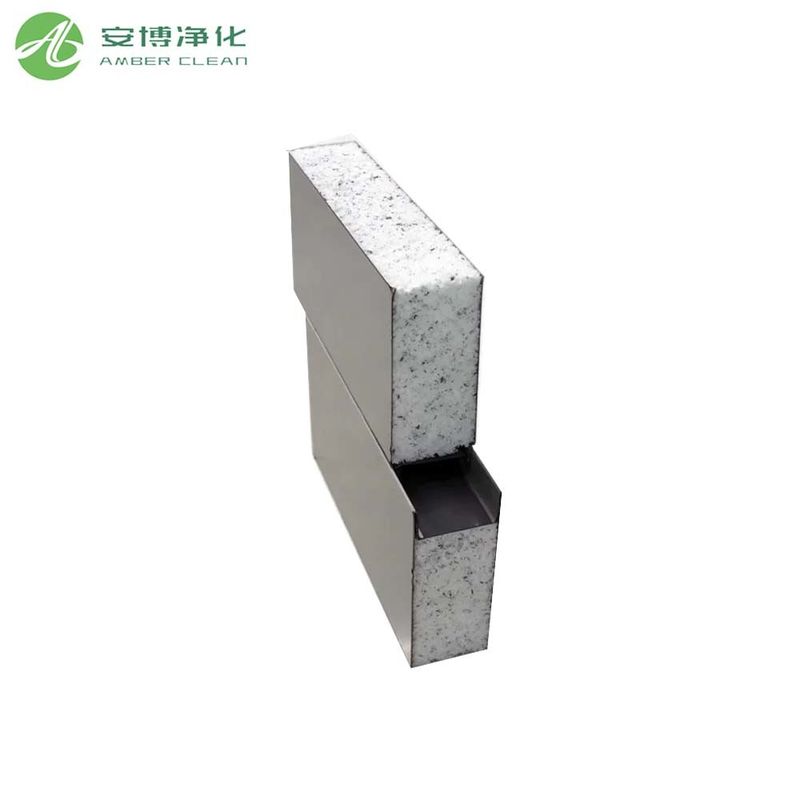 Customized Color Steel Sheet 75mm EPS Insulated Sandwich Wall Panels