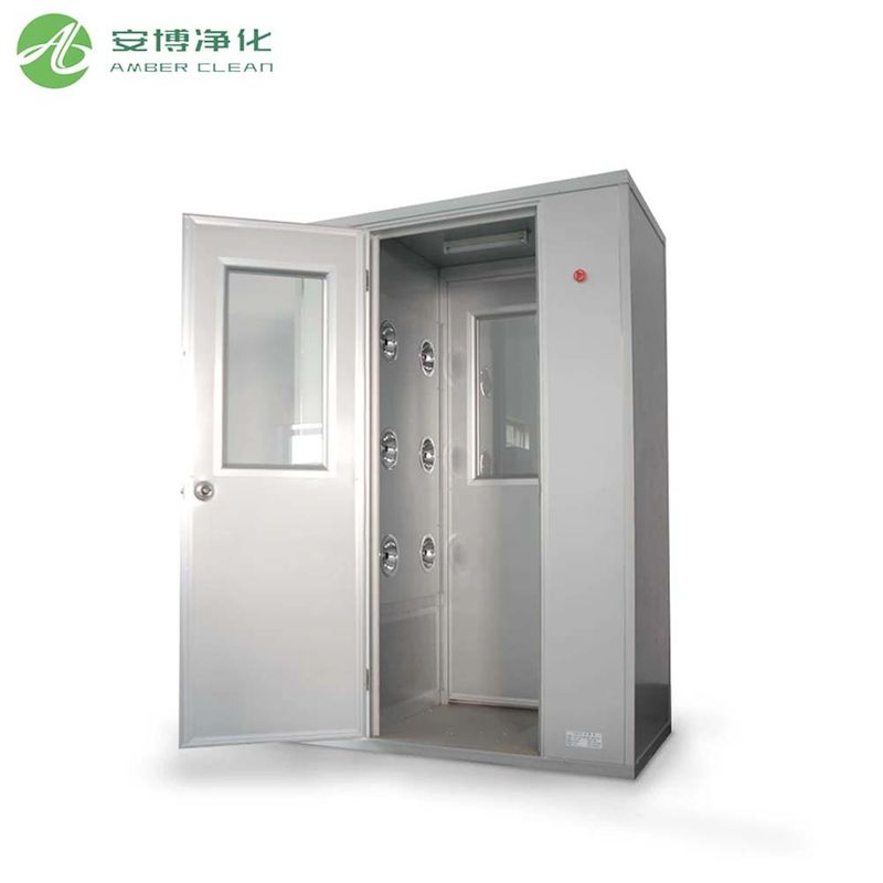 Custom Electronic interlock Anti-Corrosion Air Shower Room for Chemical Industry