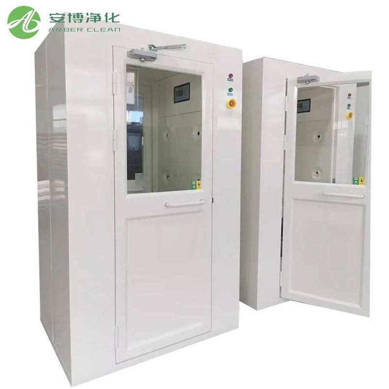 Custom Electronic interlock Anti-Corrosion Air Shower Room for Chemical Industry