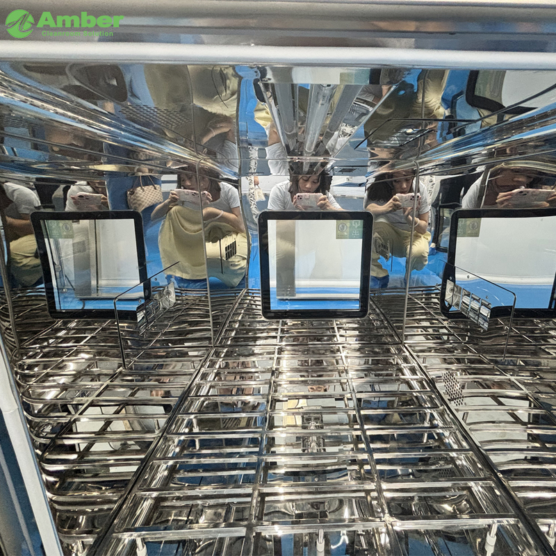 Biomedical Animal Stainless Steel Pulse Xenon Light Pass Box for Laboratory