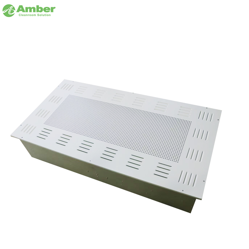 AMBER Class 100 99.99%@0.3 μM H13 HEPA FFU With Lower Detachable Design