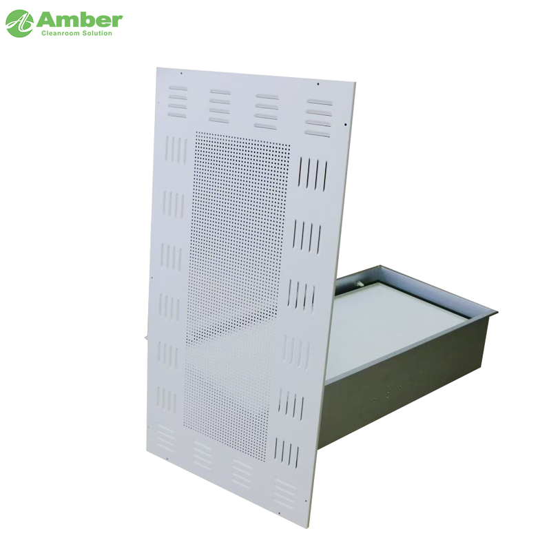 AMBER Class 100 99.99%@0.3 μM H13 HEPA FFU With Lower Detachable Design