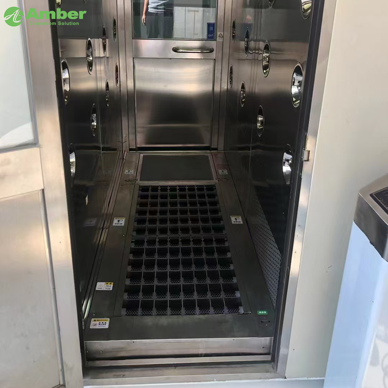 Air Shower With Sole Cleaning Machine For Hospital Can Extend Filter Life