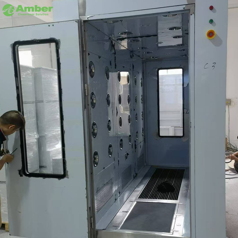 Air Shower With Sole Cleaning Machine For Hospital Can Extend Filter Life