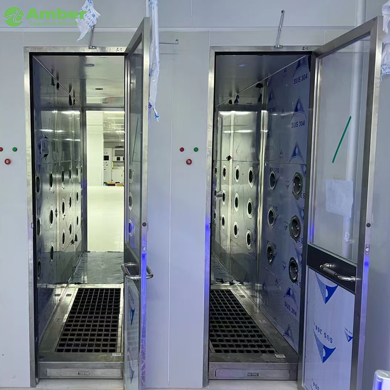 Air Shower With Sole Cleaning Machine For Hospital Can Extend Filter Life