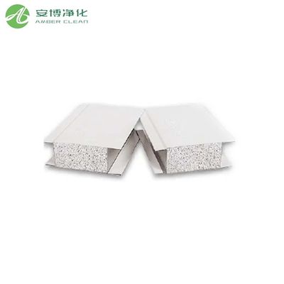 Double Steel EPS Filler 75mm Sandwich Panel for Hospital/Clean Room