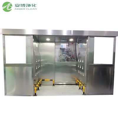 AMBER SUS201 Automatic Sliding Door Air Shower Customizable Size