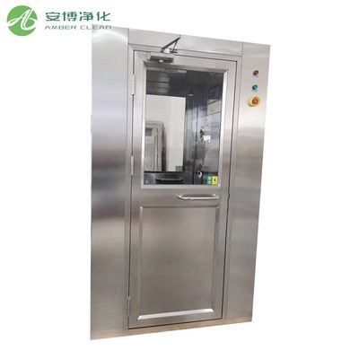LCD Screen Anti-Fingerprint Easy To Clean Stainless Steel Air Shower Room