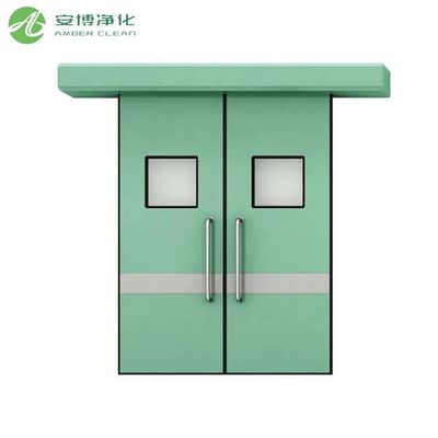 Steel Medical Double Swing Clean Door In Hospital