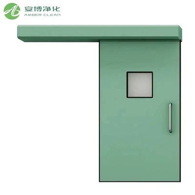 Automatic Sliding Hospital Patient Room Door with Antimicrobial Coating