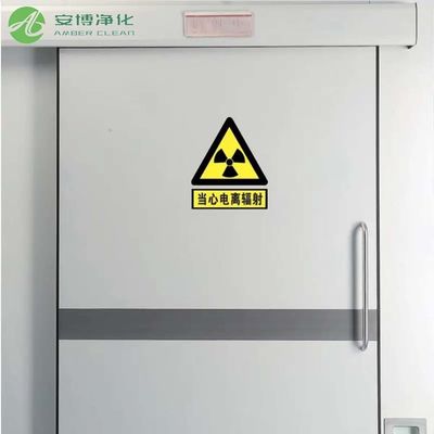 Radiation Protection 304 Stainless Steel Automatic Door In Hospital