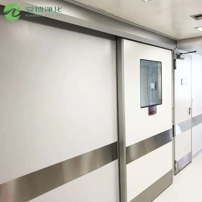 Foot Sensor ICU Stainless Steel Automatic Door